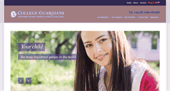 Desktop Screenshot of collegeguardians.co.uk